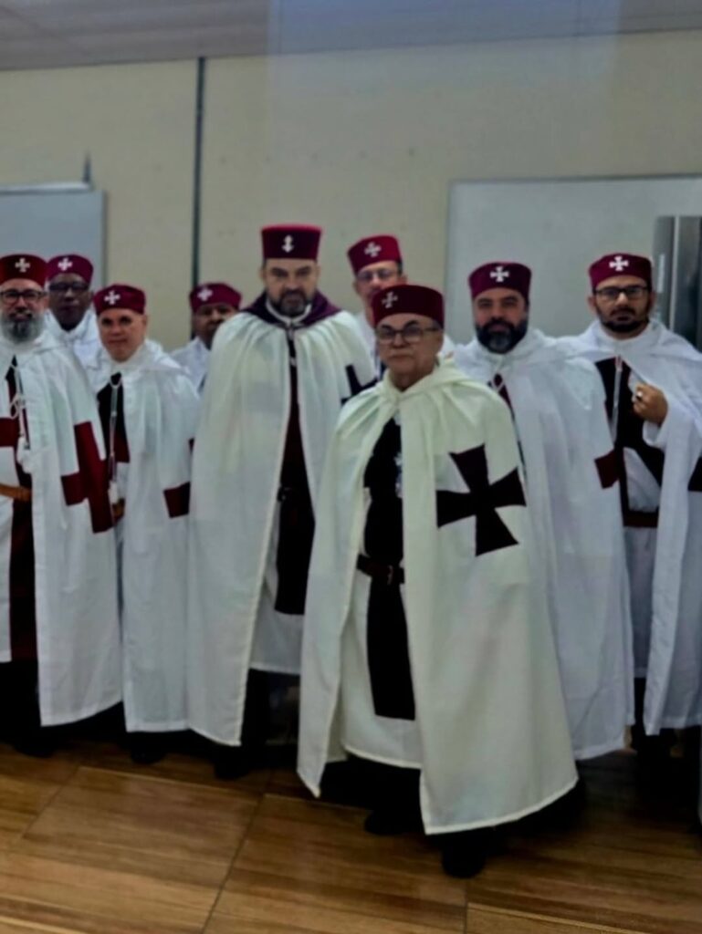 Preceptório Abraão Baixada Fluminense n.º 91 arma 08 novos Irmãos CavaleirosNo dia 11 de setembr
